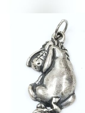 Disney Eyeore Pendant Charm 925 Sterling Silver
